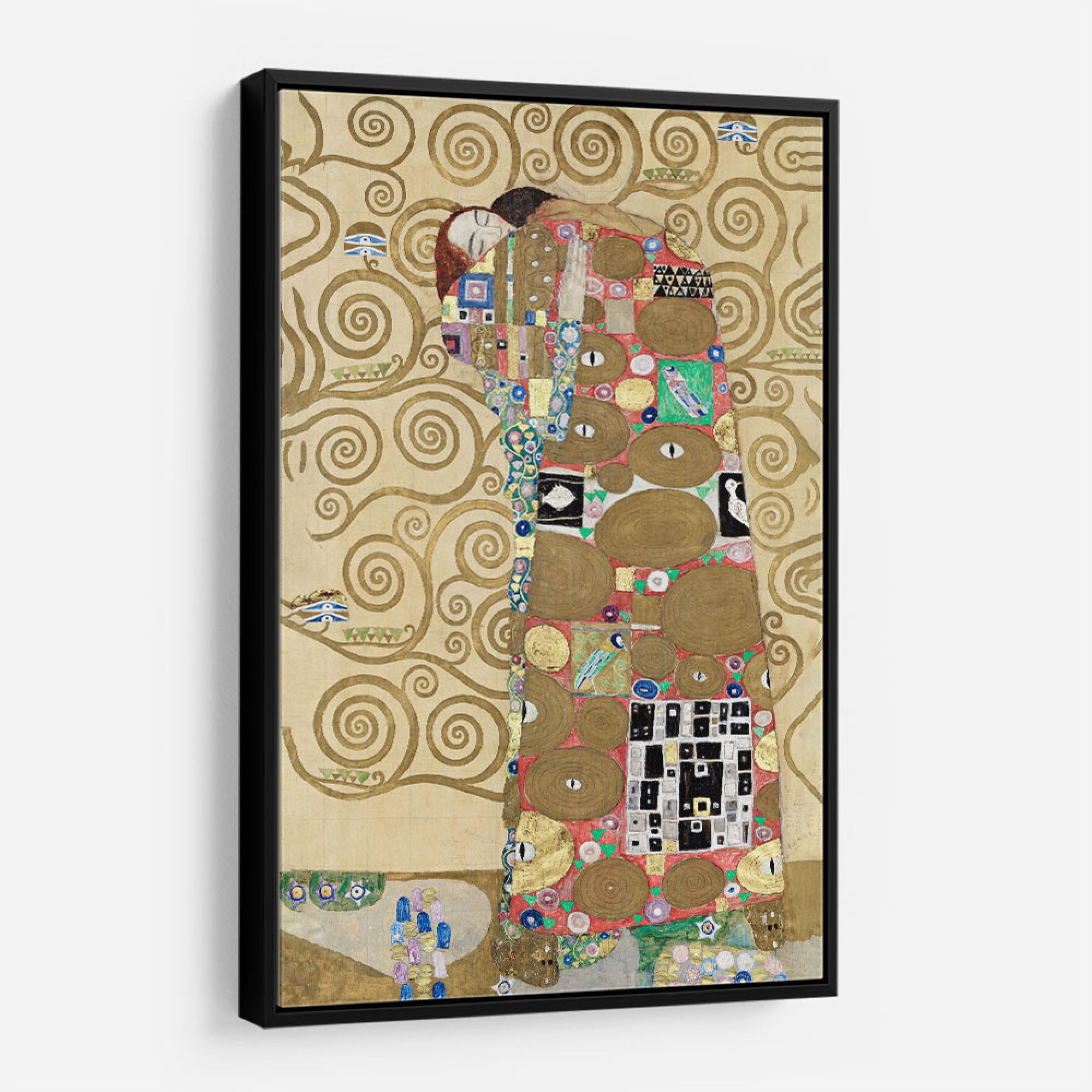 Fulfillment By Gustav Klimt Wall Art